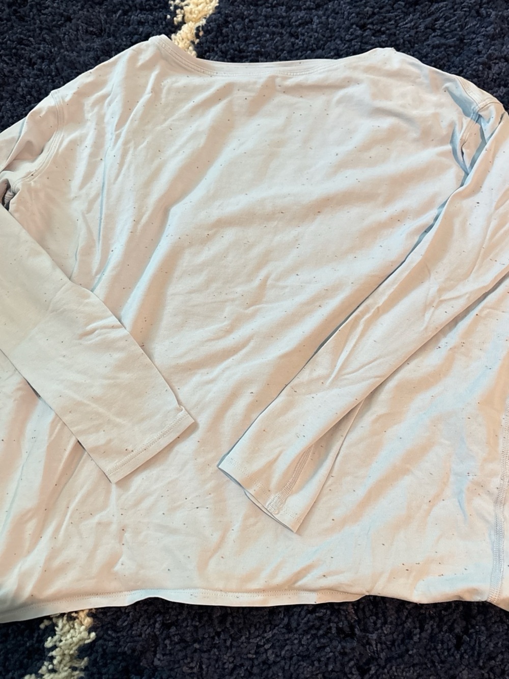 Light Blue Spotted Lululemon Long Sleeve